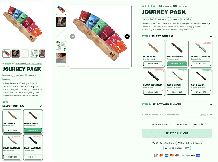Store example - Lio